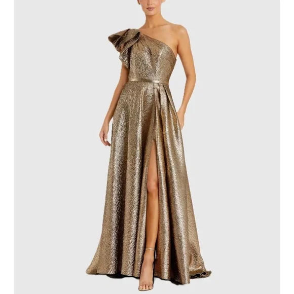 slim fit dress slacks Colors 3542 Metallic Gown with Sweetheart Neckline  Mydressline